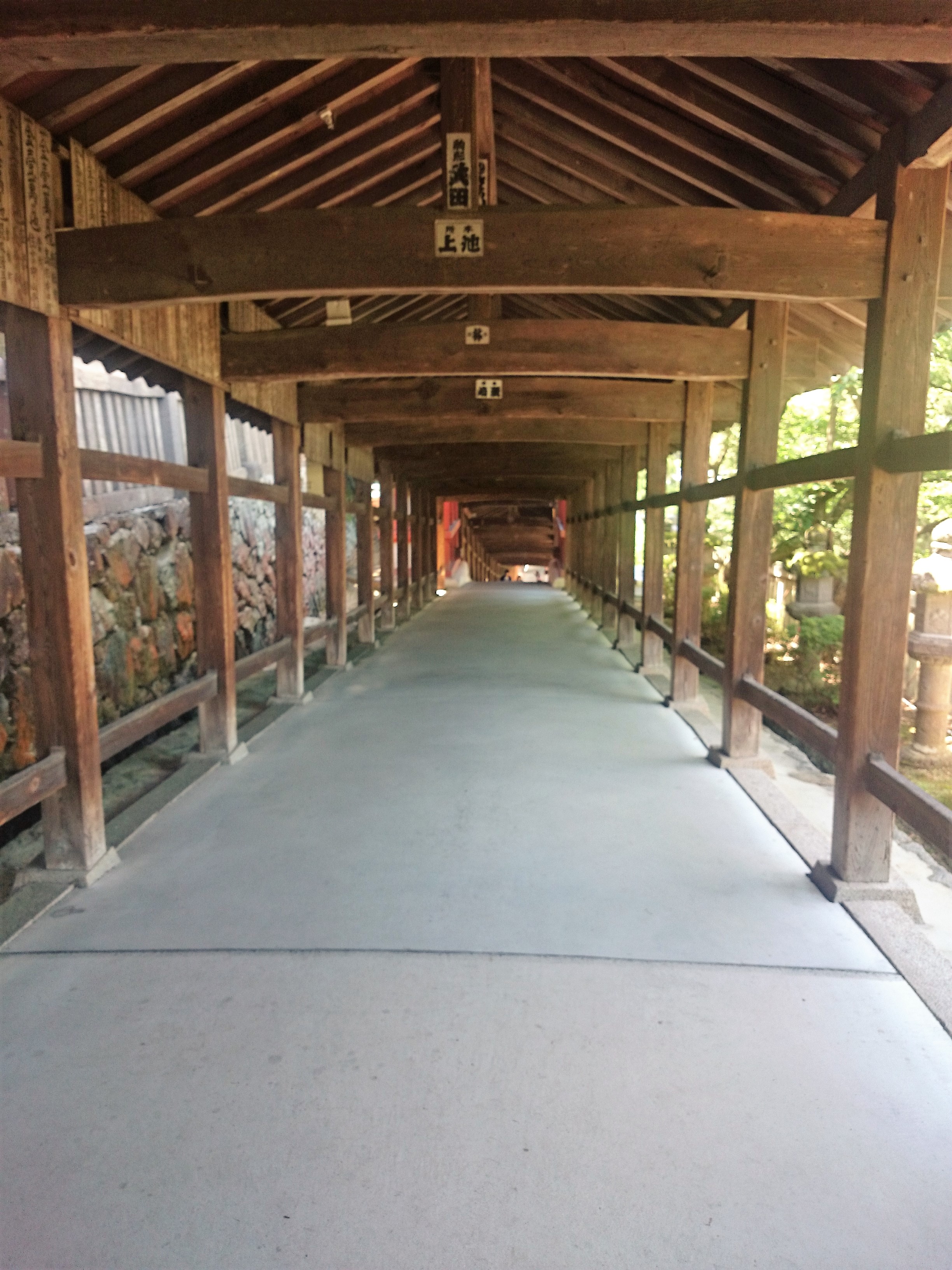 吉備津神社廻廊
